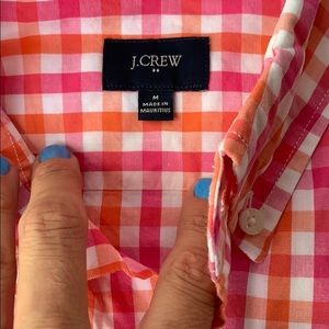 J. Crew Shirts - J. Crew | plaid bright colored button up M J. Crew Shirts - J. Crew | plaid bright colored button up M